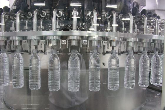 نظام تعبئة زجاجة ماء أوتوماتيكي 200 مل من الفولاذ المقاوم للصدأ