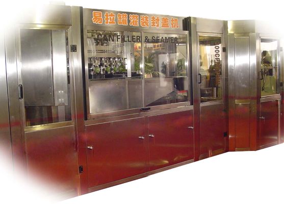 36000BPH البيرة يمكن ملء آلة آلة تعبئة عصير الهواء